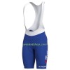 Fietsbroek Kort met Bretels 2022 BikeExchange Jayco - Blauw